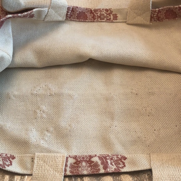 REUSABLE TOTE, Gold Beaded, Polyester, New - Picture 9 of 12